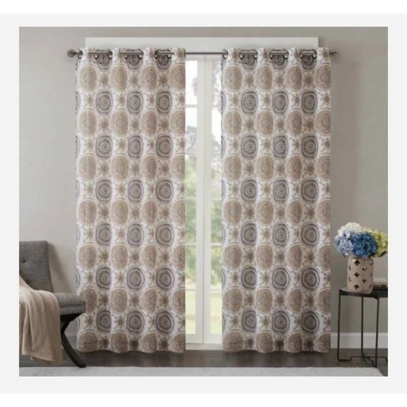 Regency Heights Opus 50x95 Grommet Curtain Panels (2 panels) - Picture 1 of 1